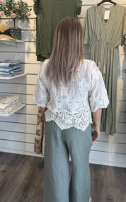 Maya Bomullstopp Beige
