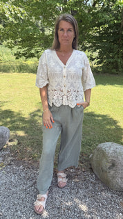 Maya Bomullstopp Beige