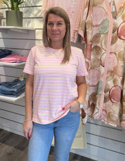 BCMay T-shirt  Randig  Candy Yellow