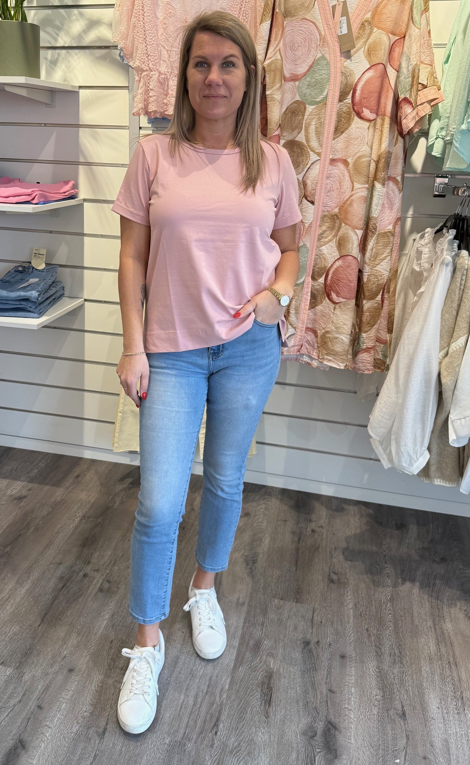 BCMay T-shirt Ljusrosa