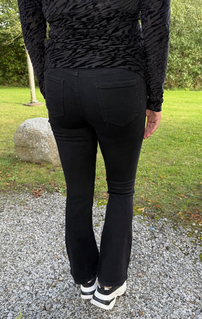 Mica - Jeans - Antracit knappar - Svart - Nyhet