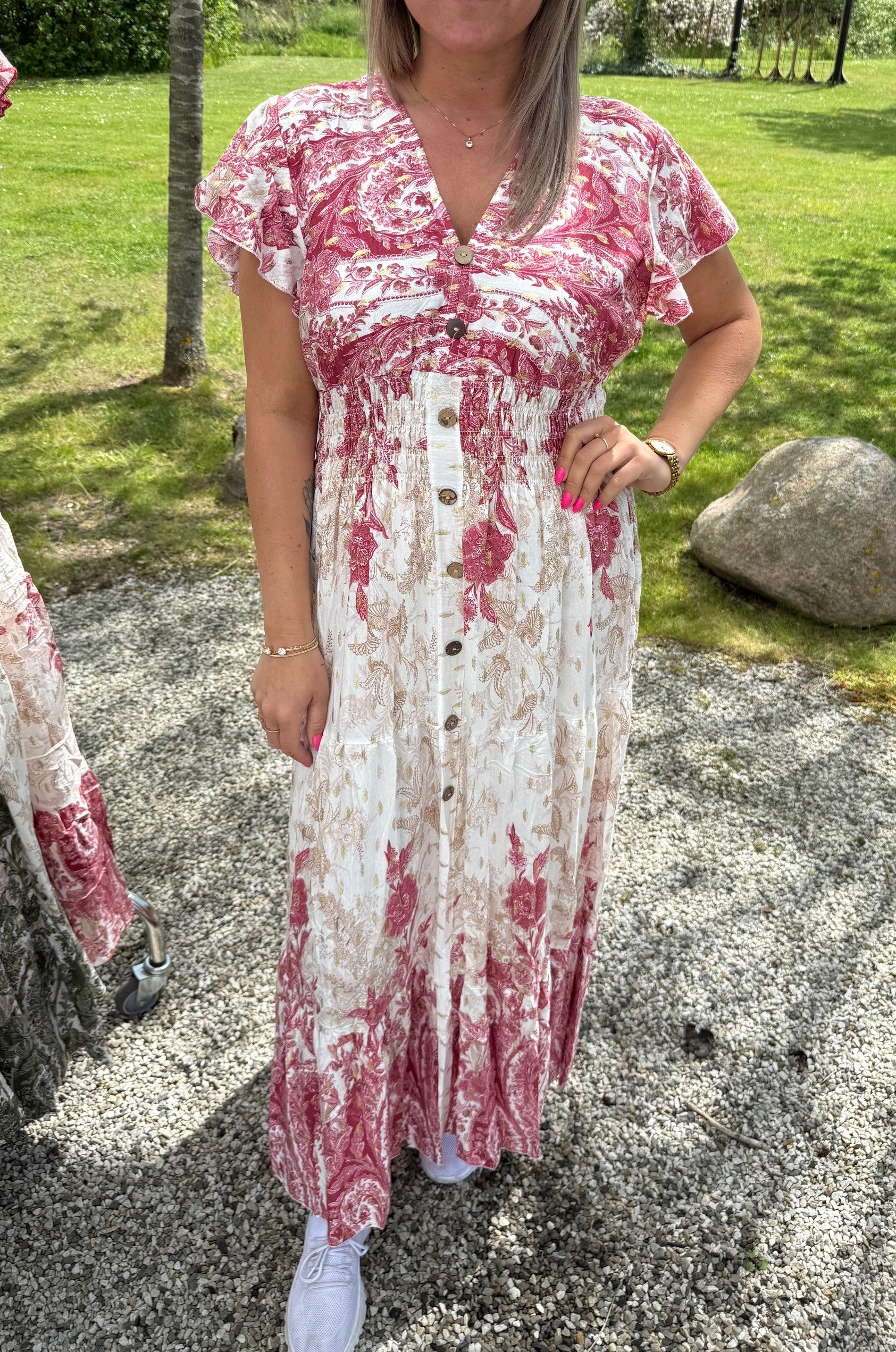 Mindy Klänning mönster Rosa402A15