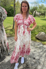 Mindy Klänning mönster Rosa402A15