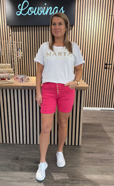 Mila - Shorts - Cerise