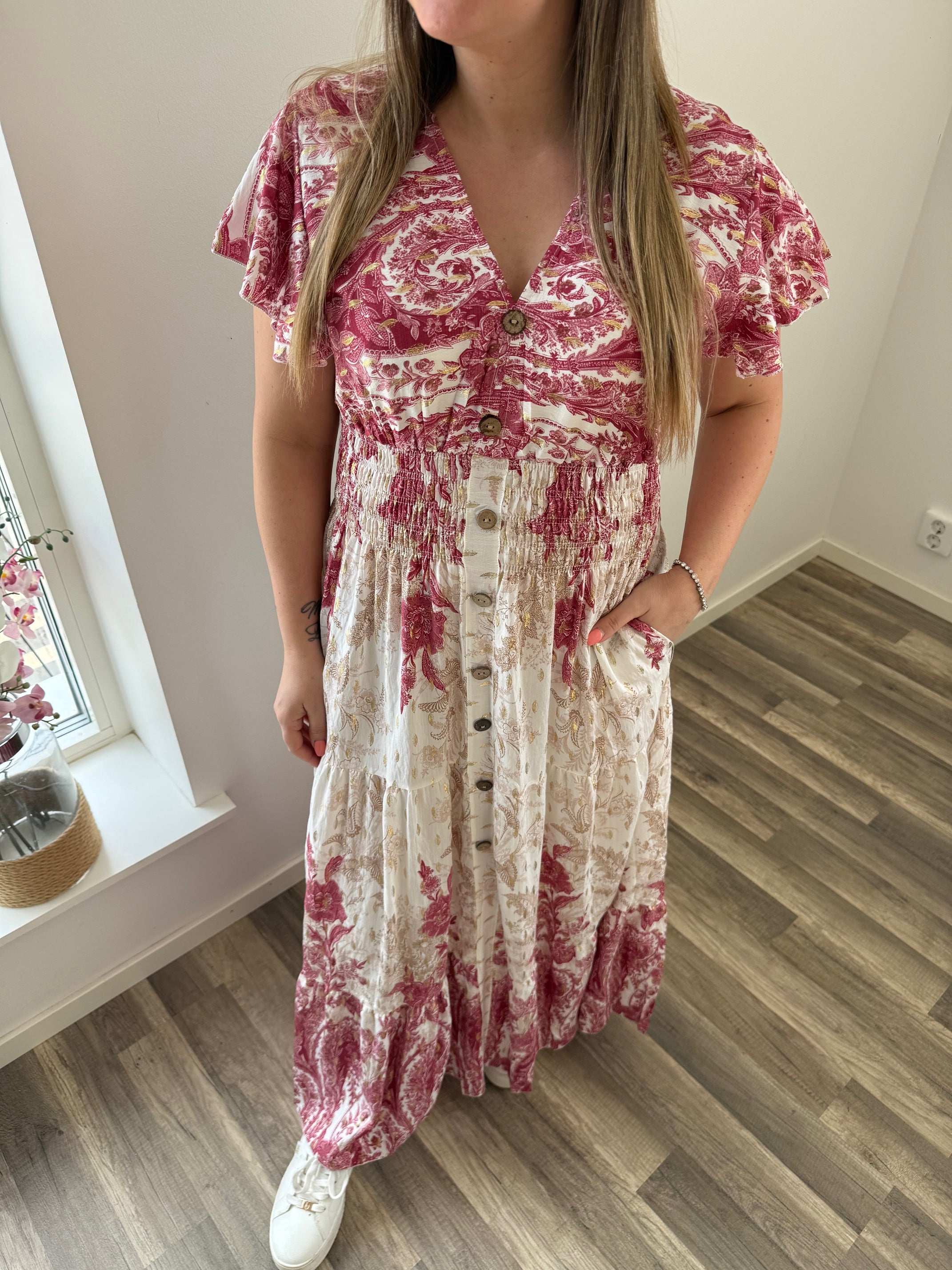 Mindy Klänning mönster Rosa402A15