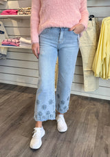 Miranda - Jeans med detaljer -Denim  - Nyhet