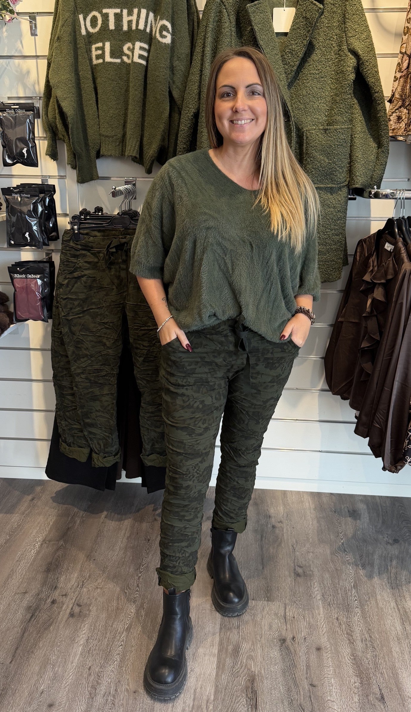 Missy Magiska byxor Military