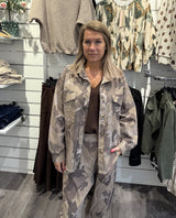 Moonstone Jacka Beige Camo