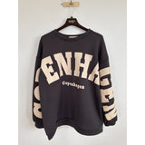Hibiscus Sweatshirt Copenhagen Choco/Fango