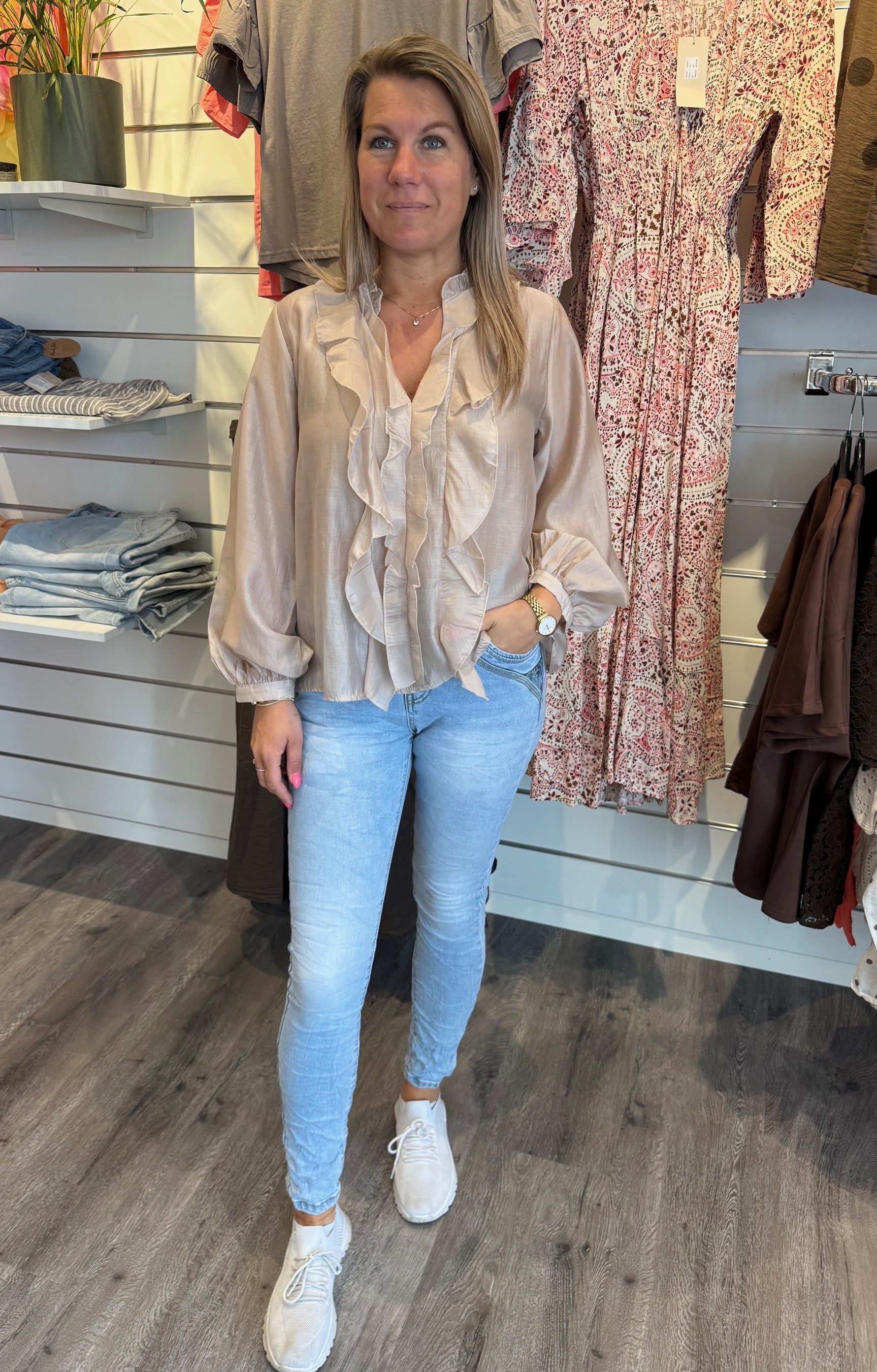 Naira - Blus Beige