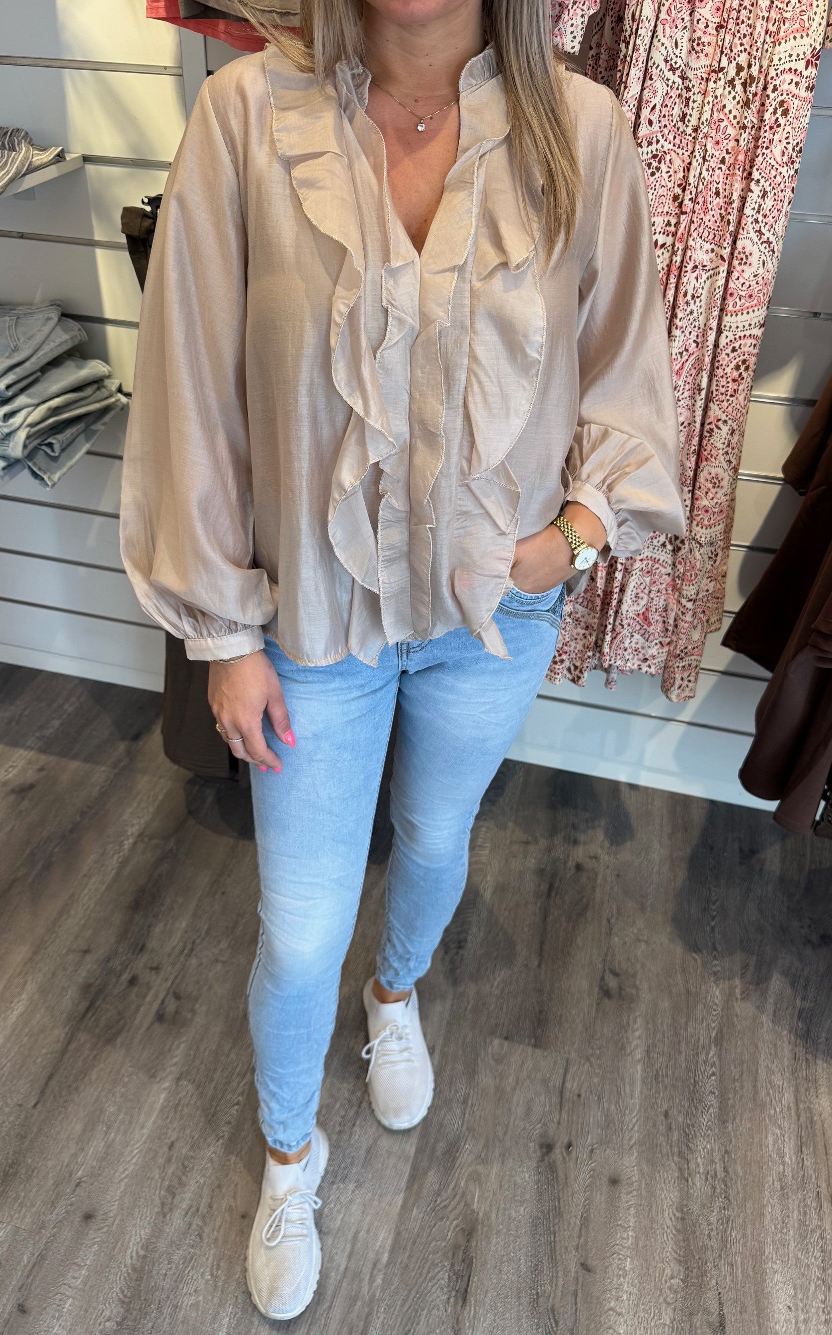 Naira - Blus Beige