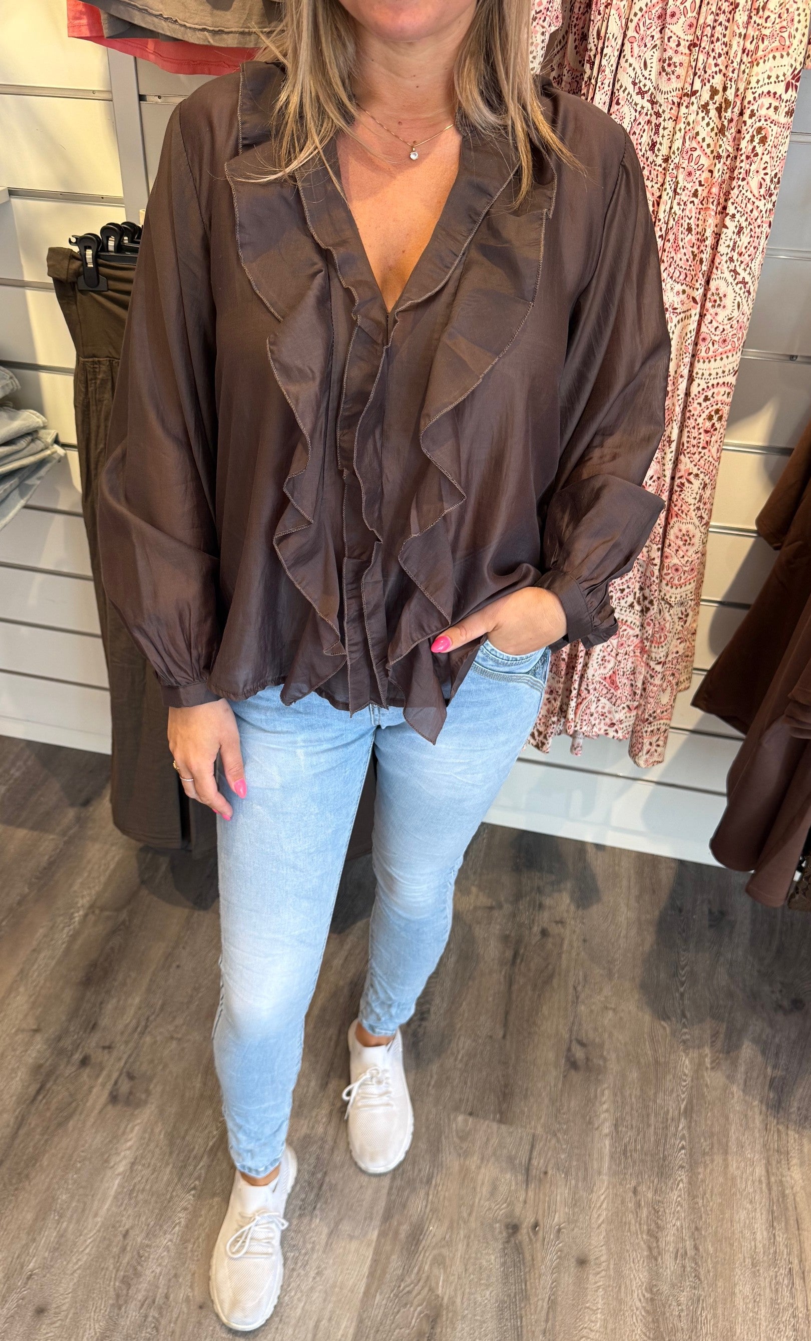 Naira - Blus - Choco