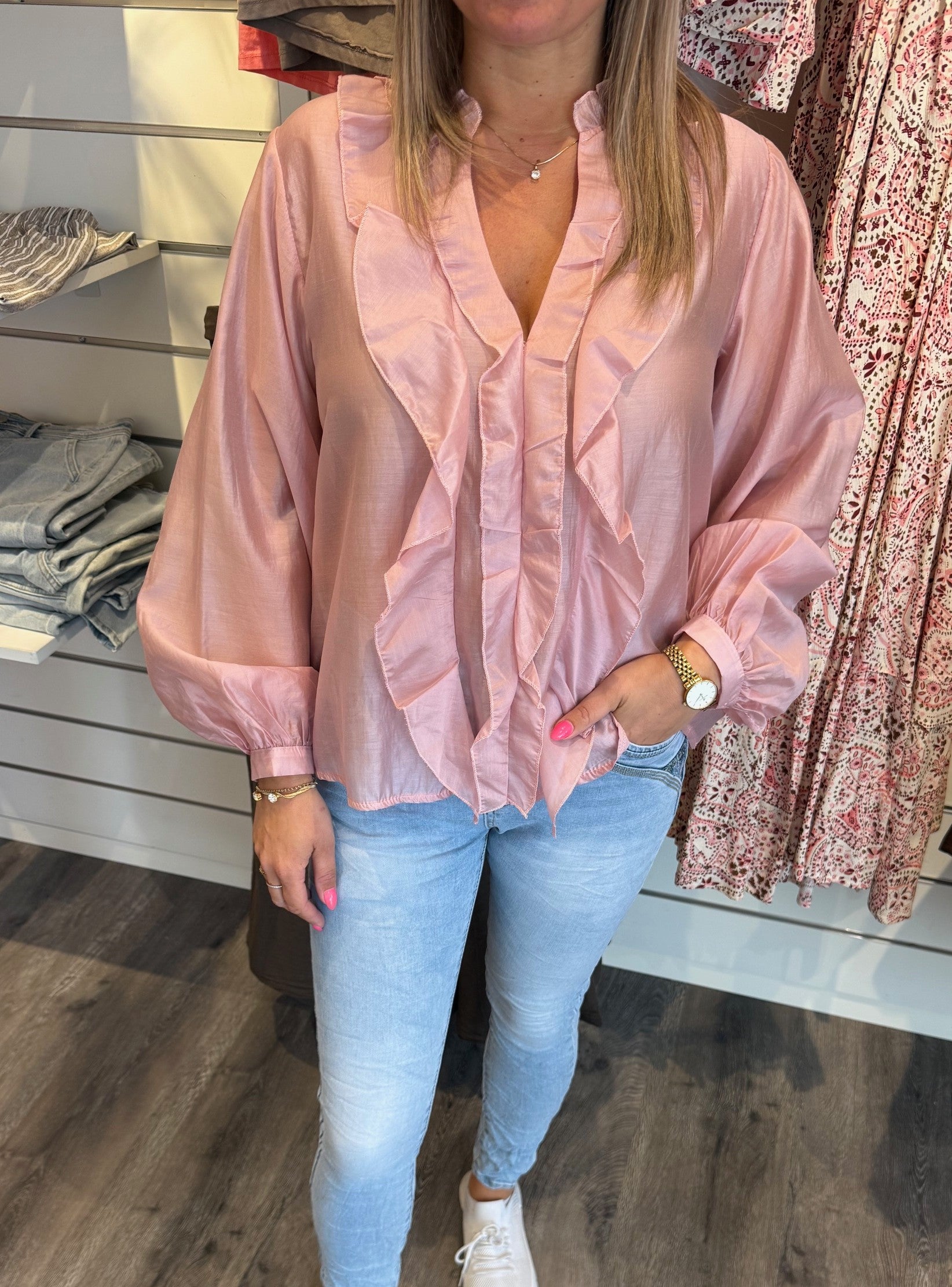 Naira - Blus - Rosa