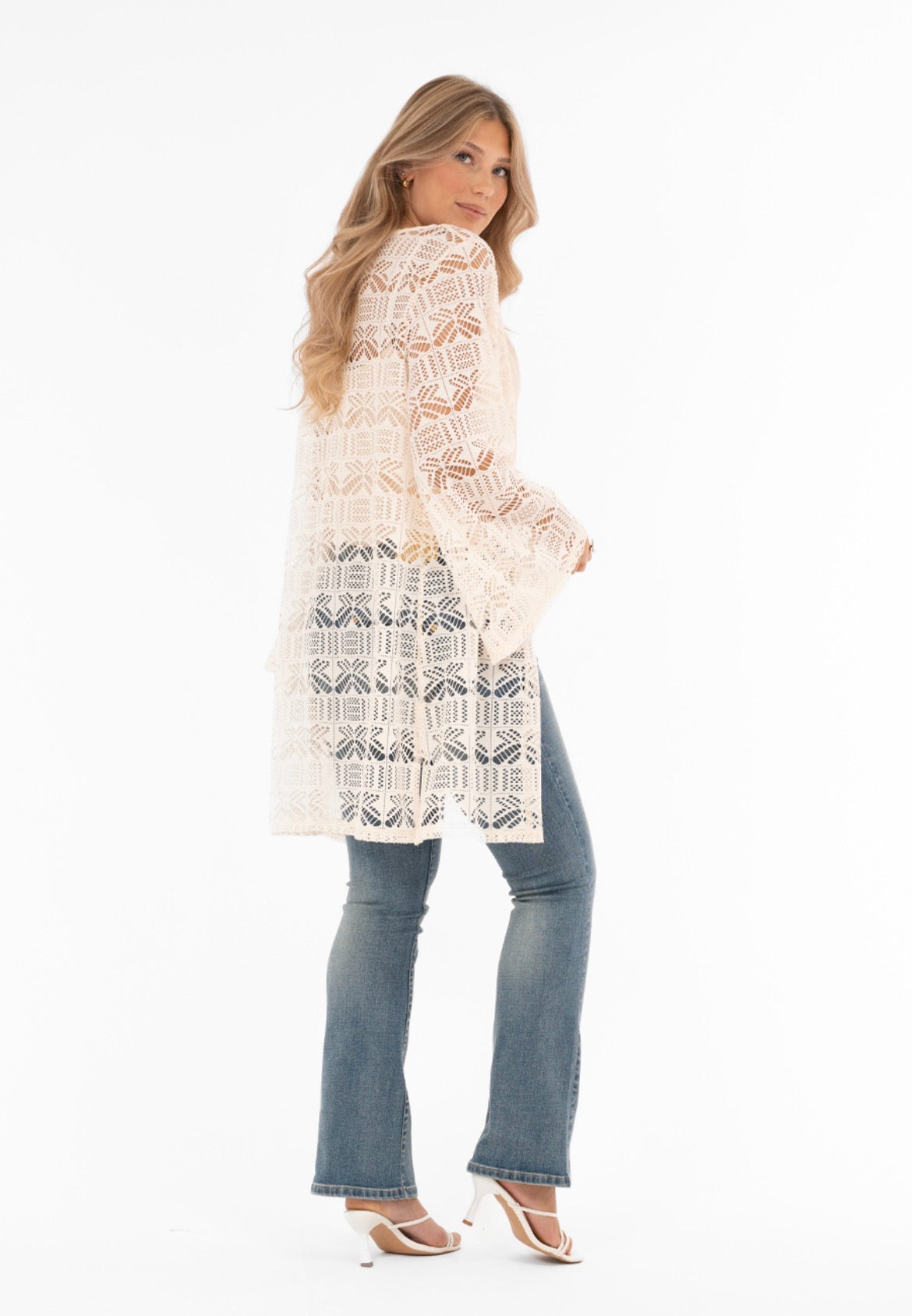 Nella - Kaftan - Creme