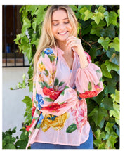 BCNorma Blus Mönster Rosa