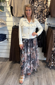 Olga mockaimitations jacka  beige