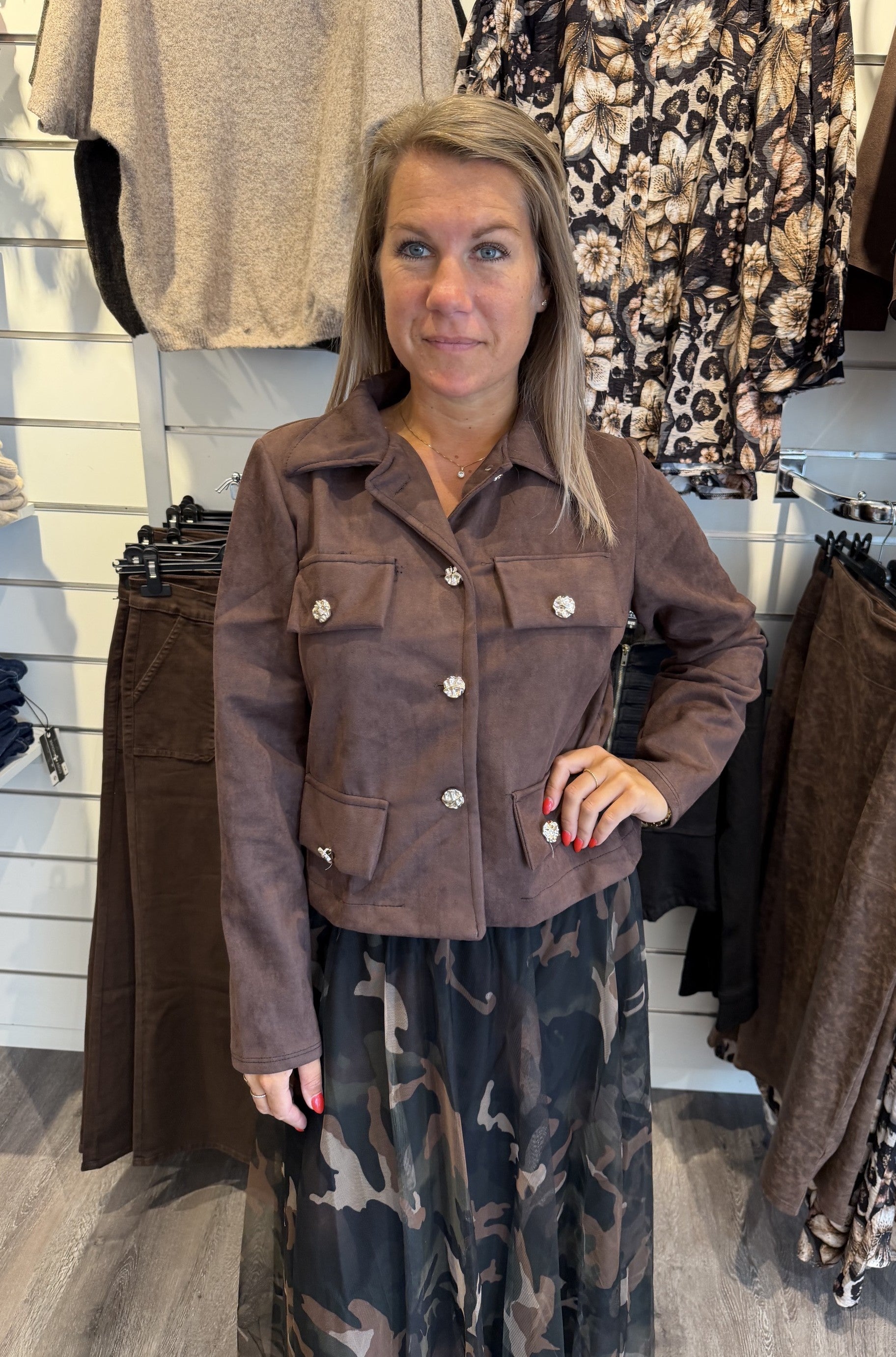 Olga mockaimitations jacka choco