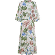 Petronella klänning Cream/Khaki
