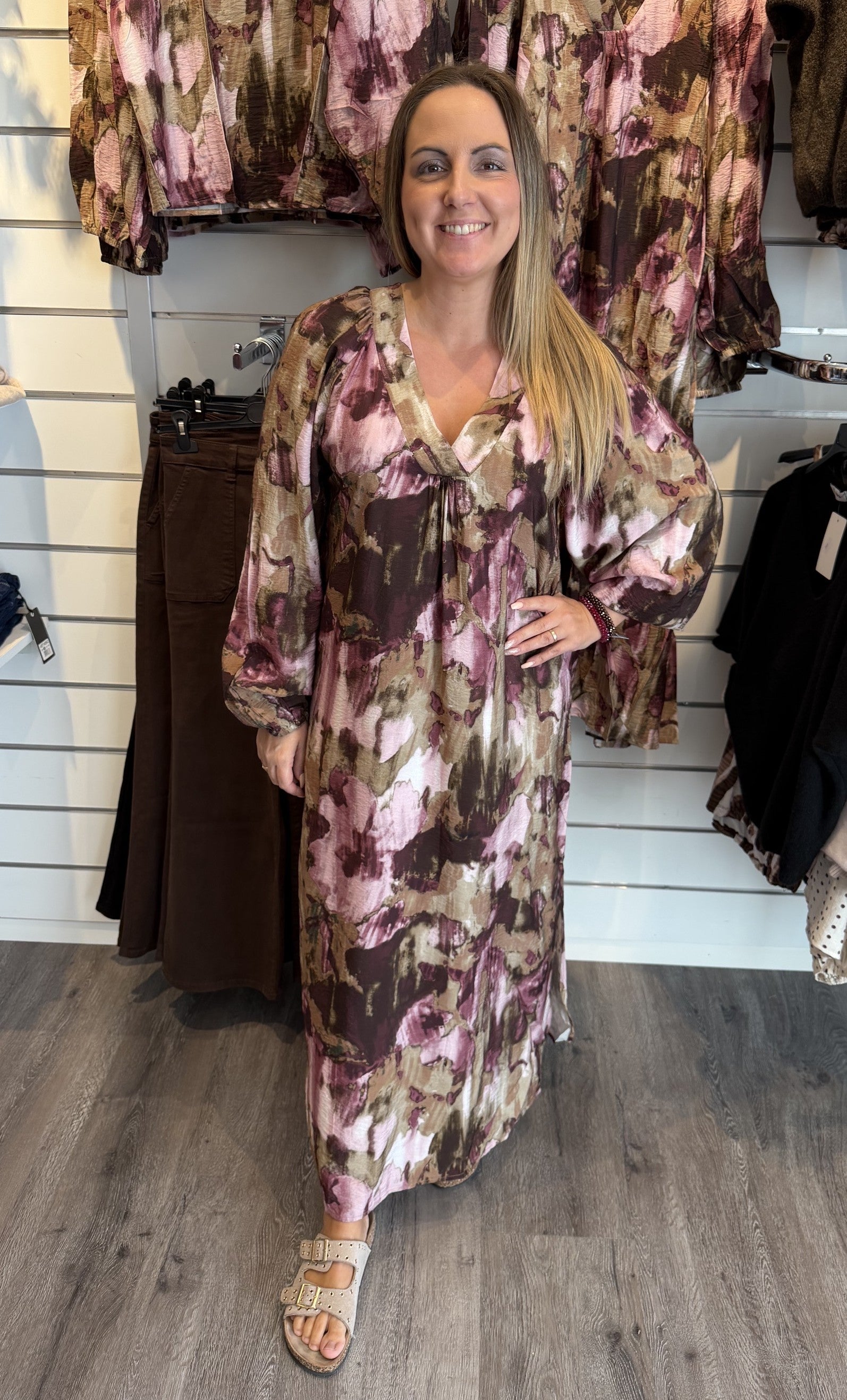 BCSherwood Klänning Plum
