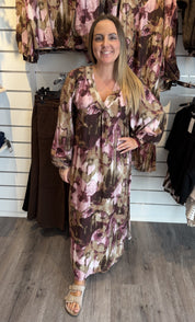 BCSherwood Klänning Plum