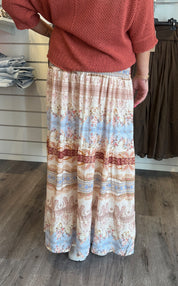 Princess Kjol  Mönster  Beige