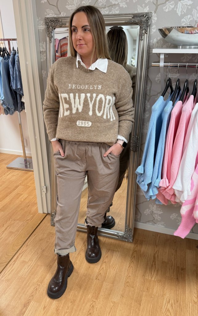 Raffaella  - Byxa med resår - Fango - Nyhet