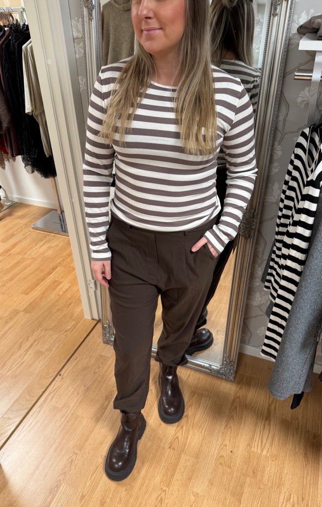 Begonia - Topp - Randig - Tortora - Nyhet