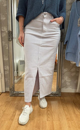 Daria - Jeanskjol - Randig - Nyhet