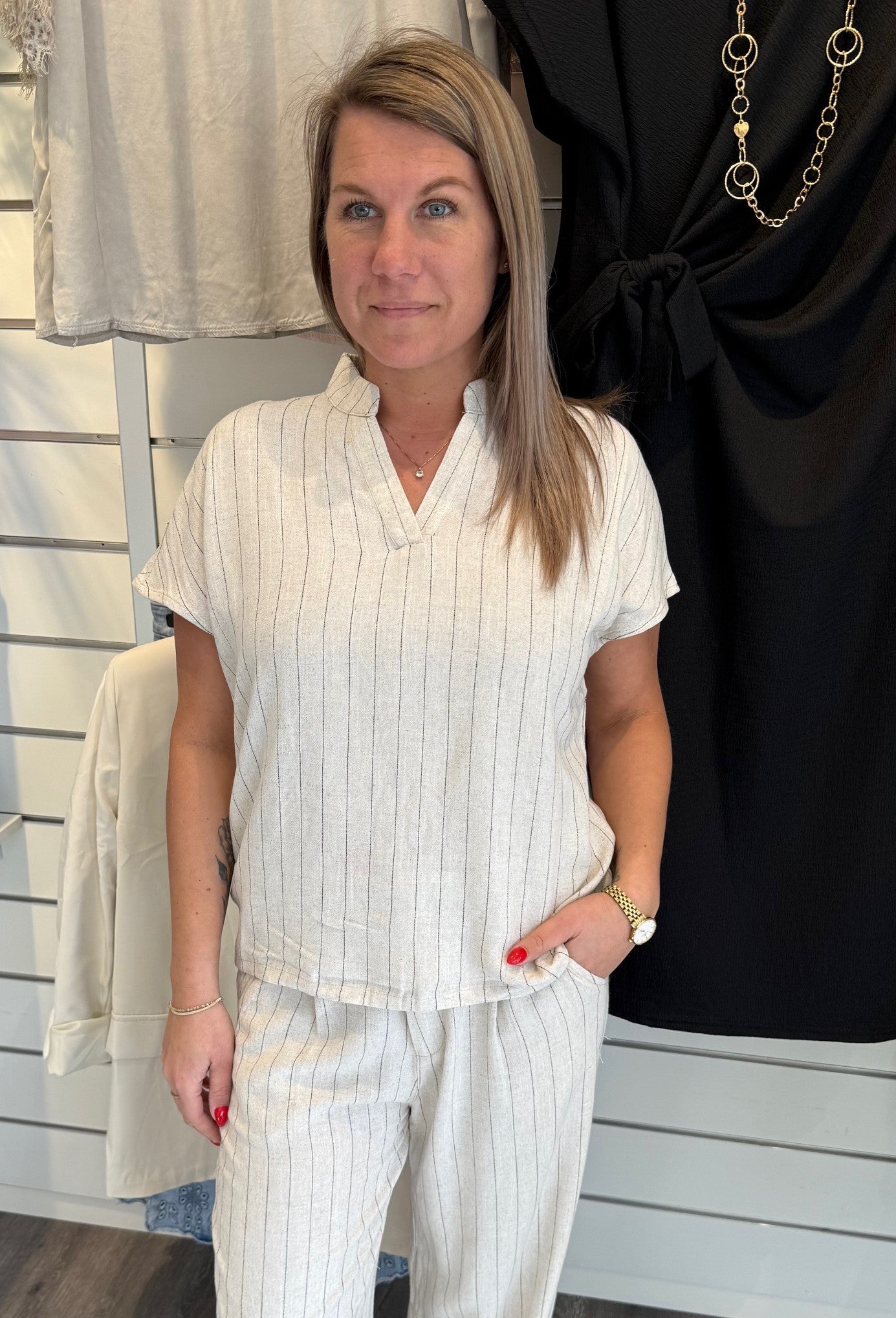 Ursula Linnetopp Beige