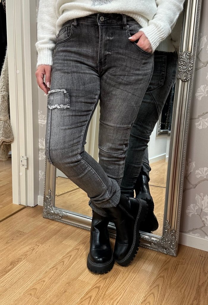 Renee - Jeans - Grå - Nyhet