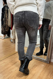 Renee - Jeans - Grå - Nyhet