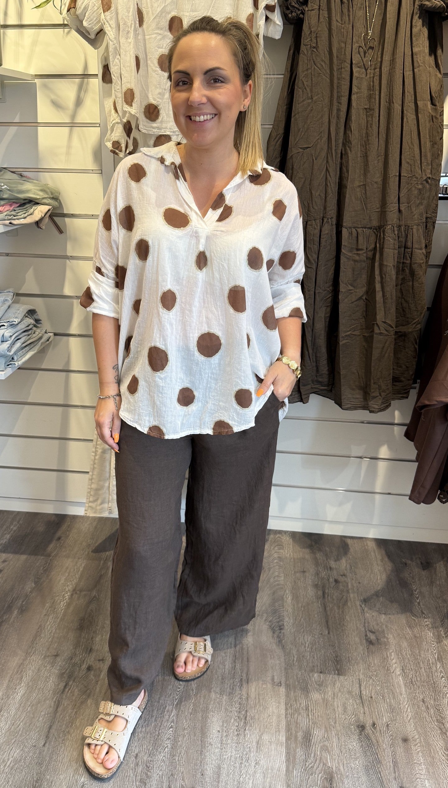 Riva Blus Prickar Choco