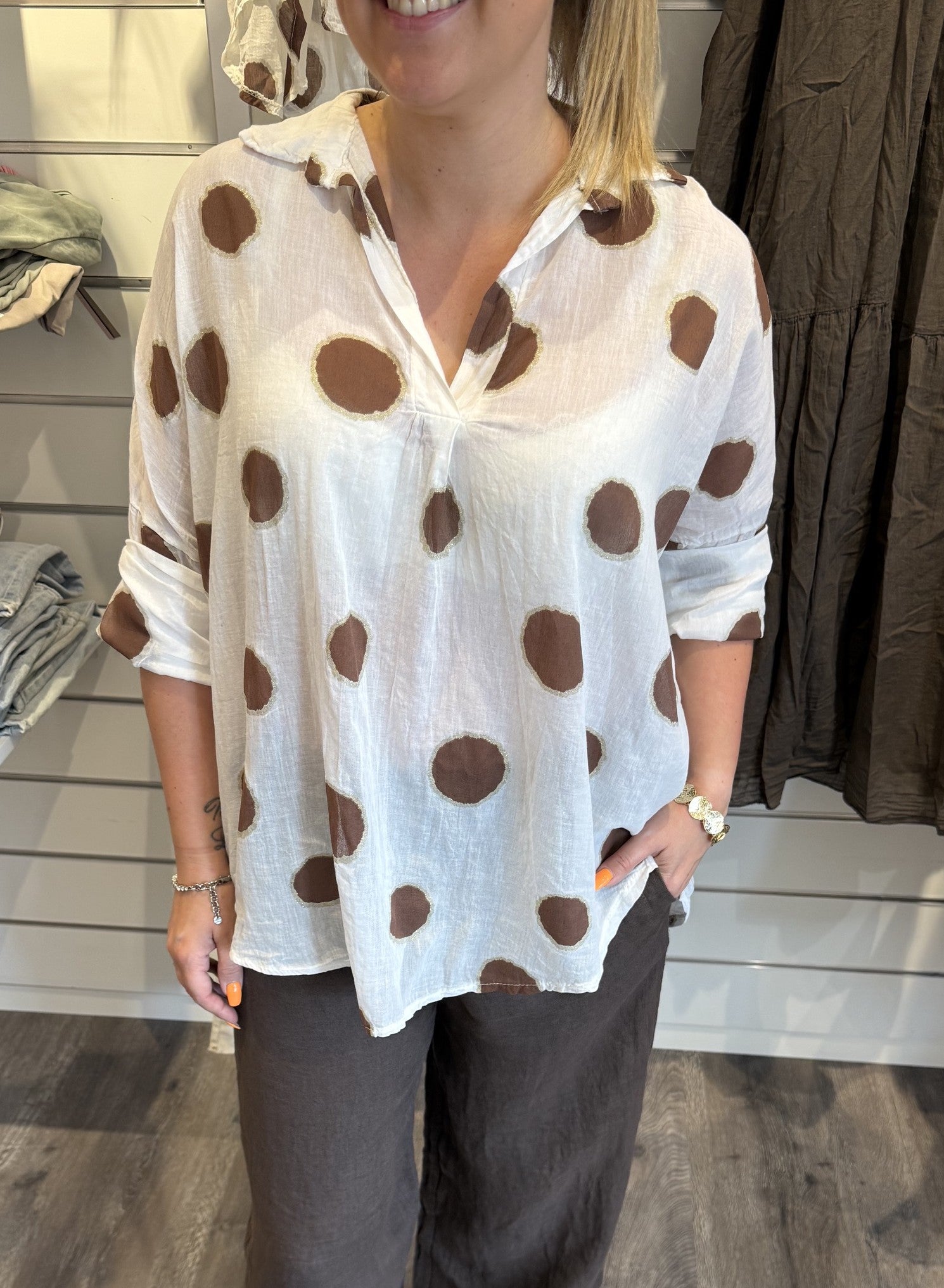 Riva Blus Prickar Choco