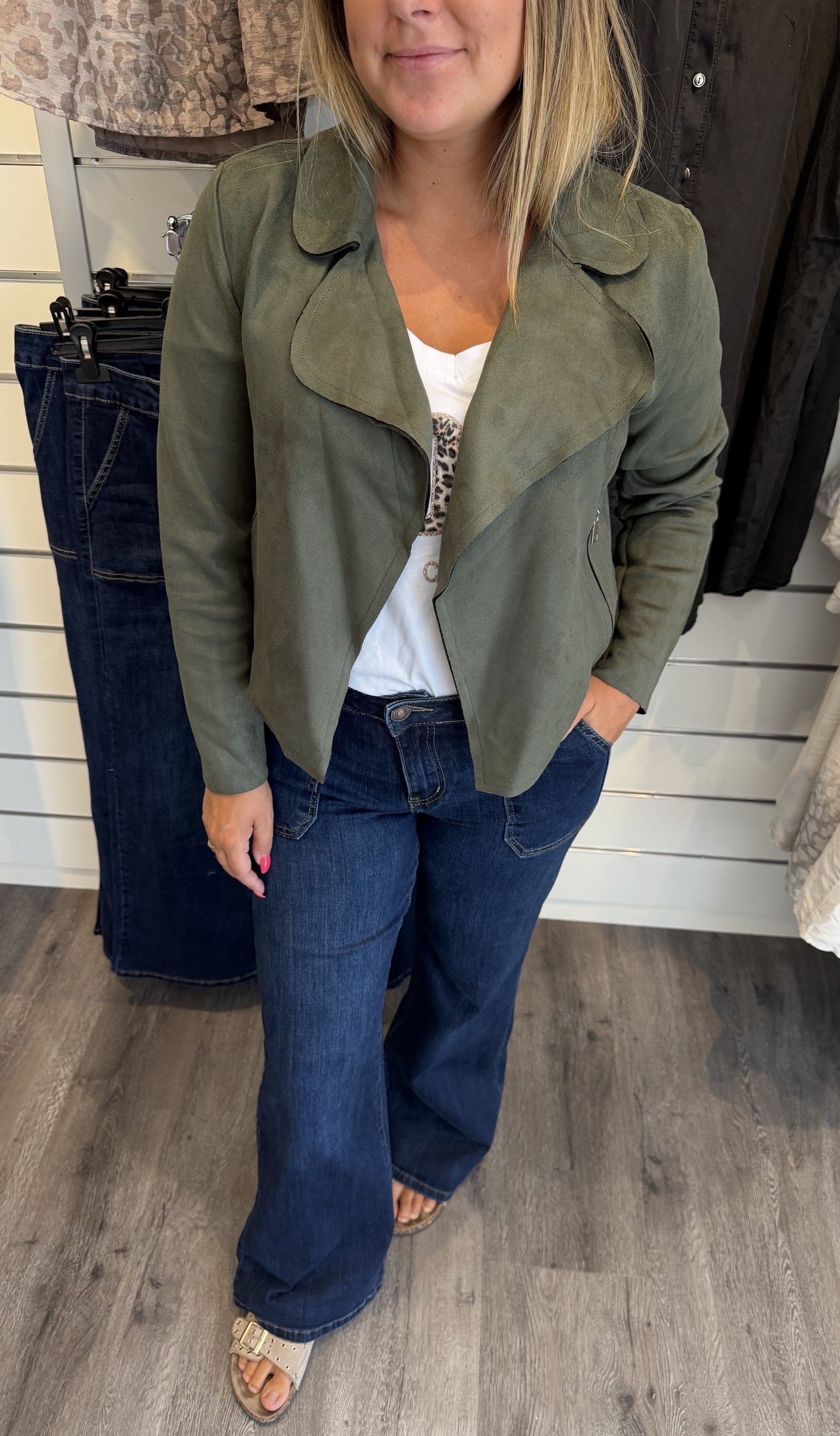 Sabina Jacka Moccaimitation Khaki