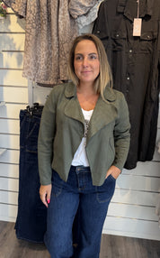 Sabina Jacka Moccaimitation Khaki