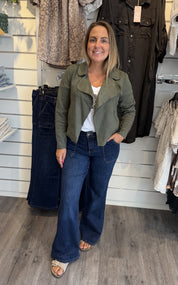 Sabina Jacka Moccaimitation Khaki