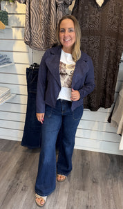 Sabina Jacka Moccaimitation Navy