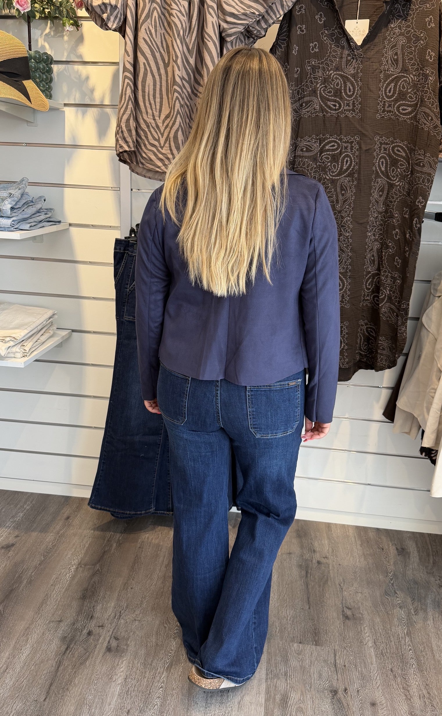 Sabina Jacka Moccaimitation Navy