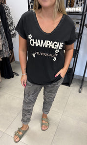 Sabrina T-shirt Svart