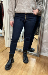 Hedda Y6503 - Jeans - Mörk denim - Nyhet