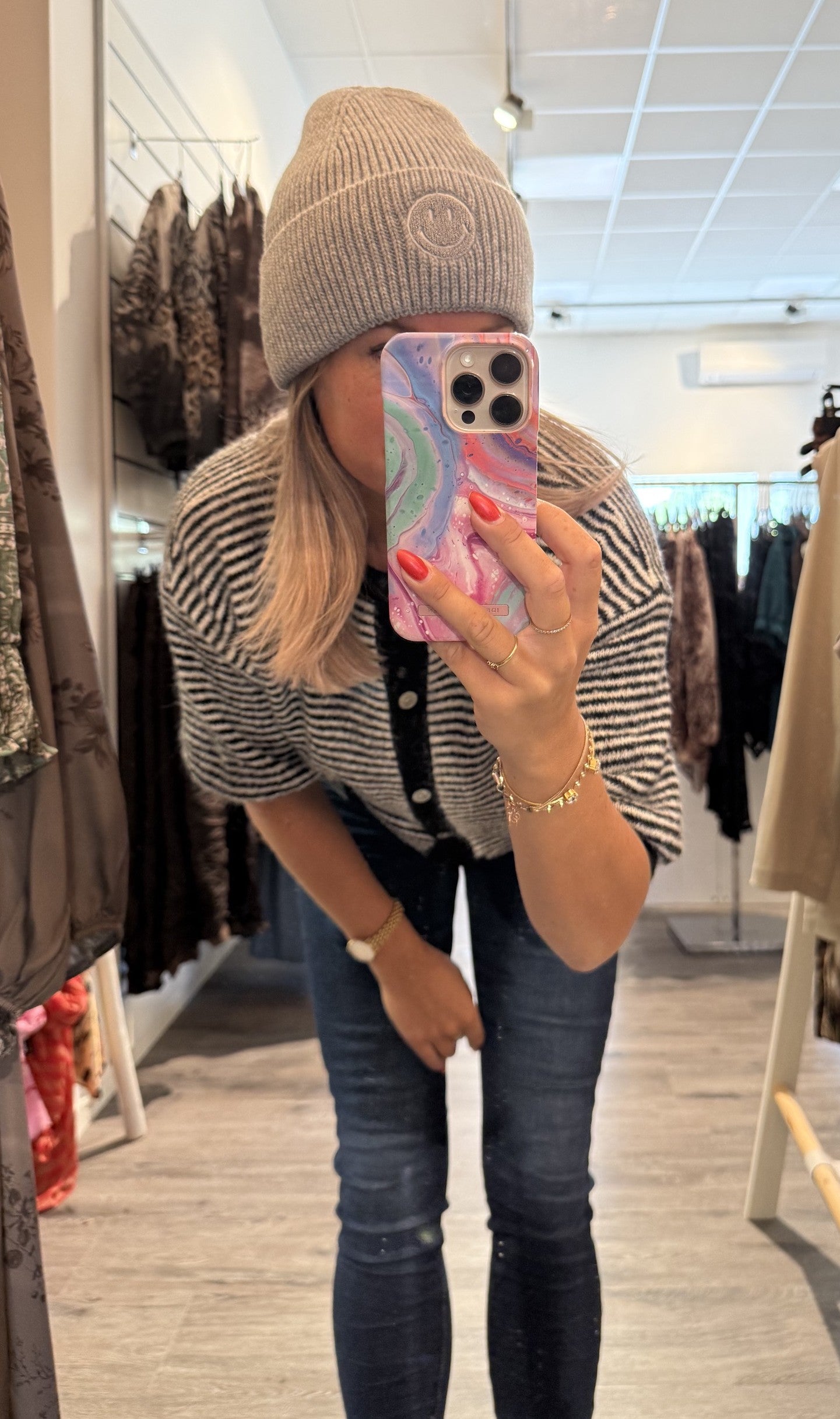 Smile Mössa Grå