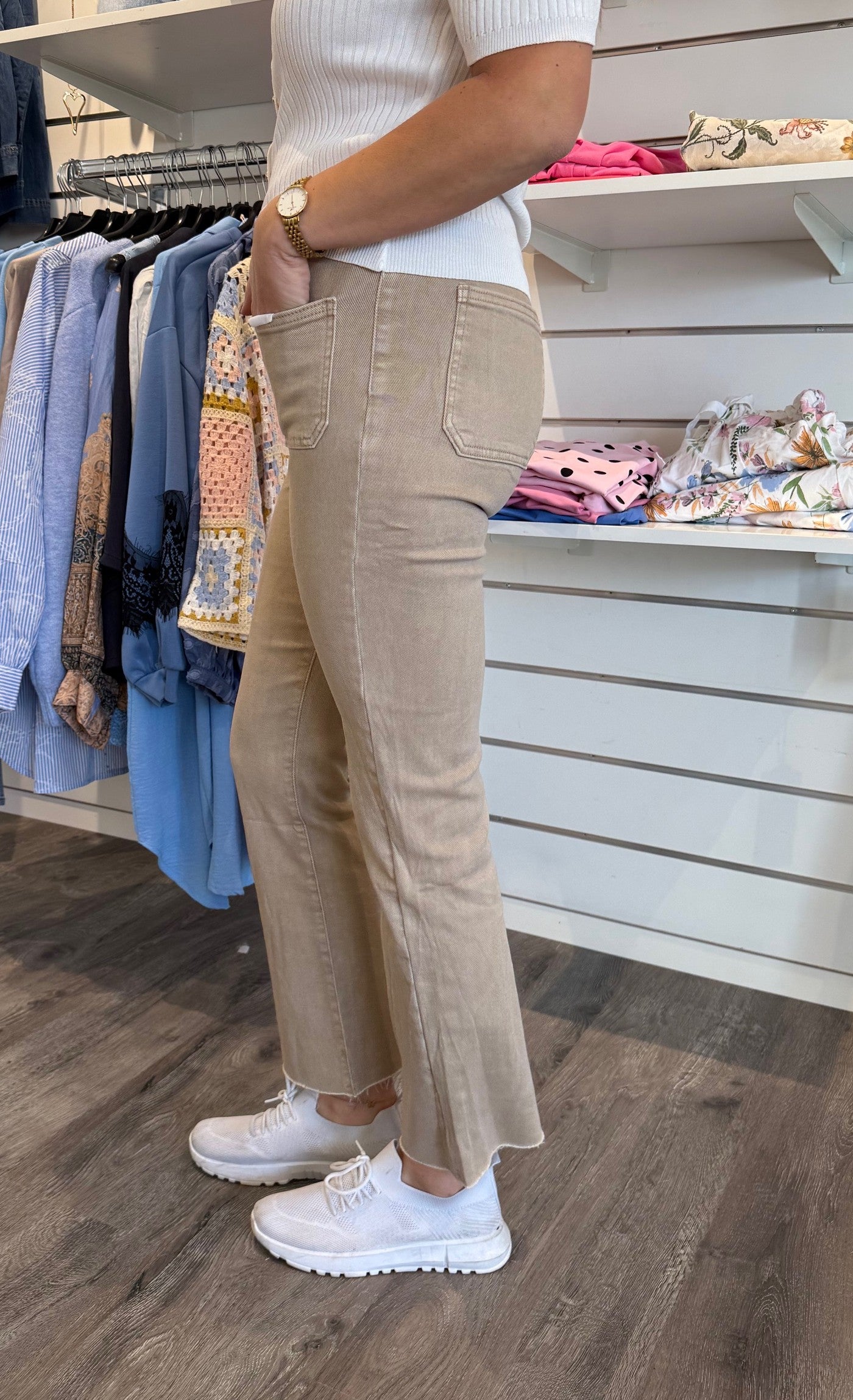 Sofia - Jeans - Fickor - Beige