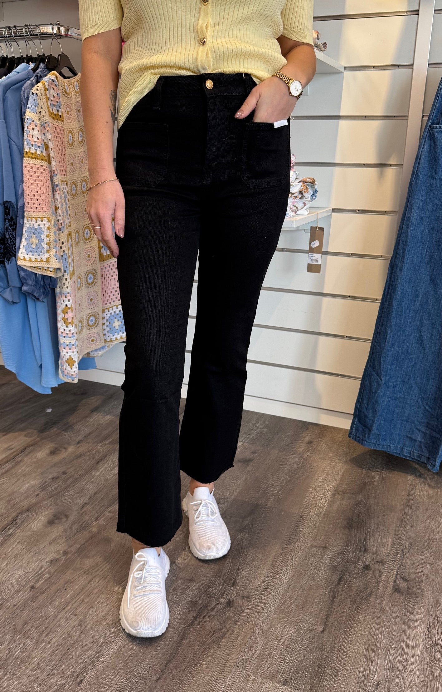 Sofia - Jeans - Fickor - Svart