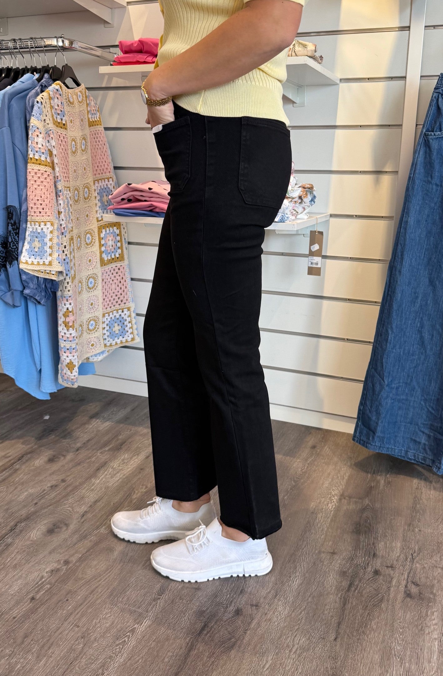 Sofia - Jeans - Fickor - Svart