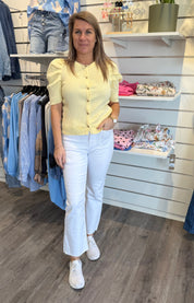 Sofia - Jeans - Fickor - Vit