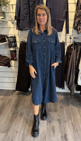 Solene Manchester Skjortklänning Navy
