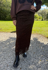 Titania - Spetskjol - Choco - Nyhet