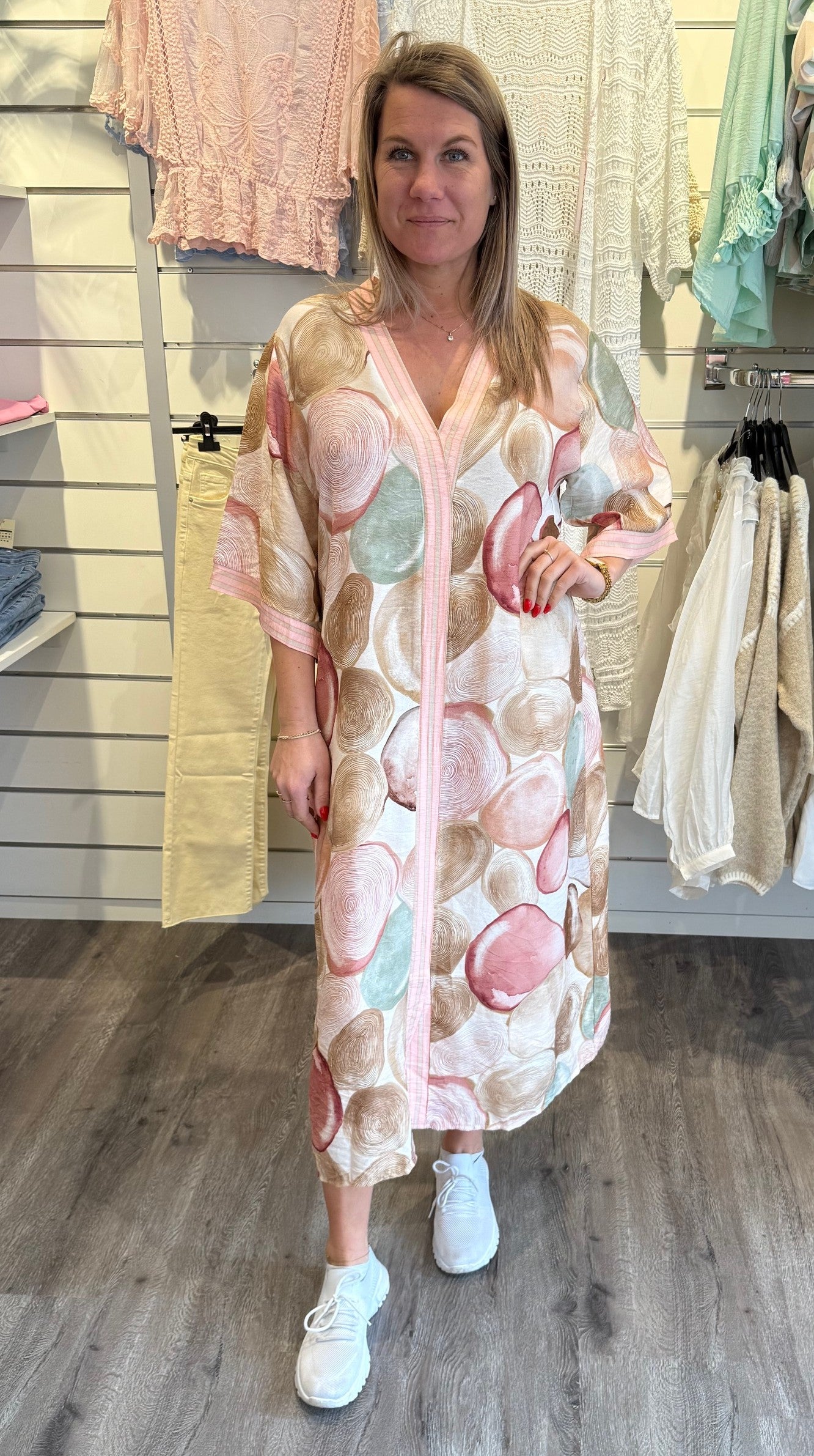 Stefania - Klänning Mönster  Multi