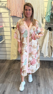 Stefania - Klänning Mönster  Multi