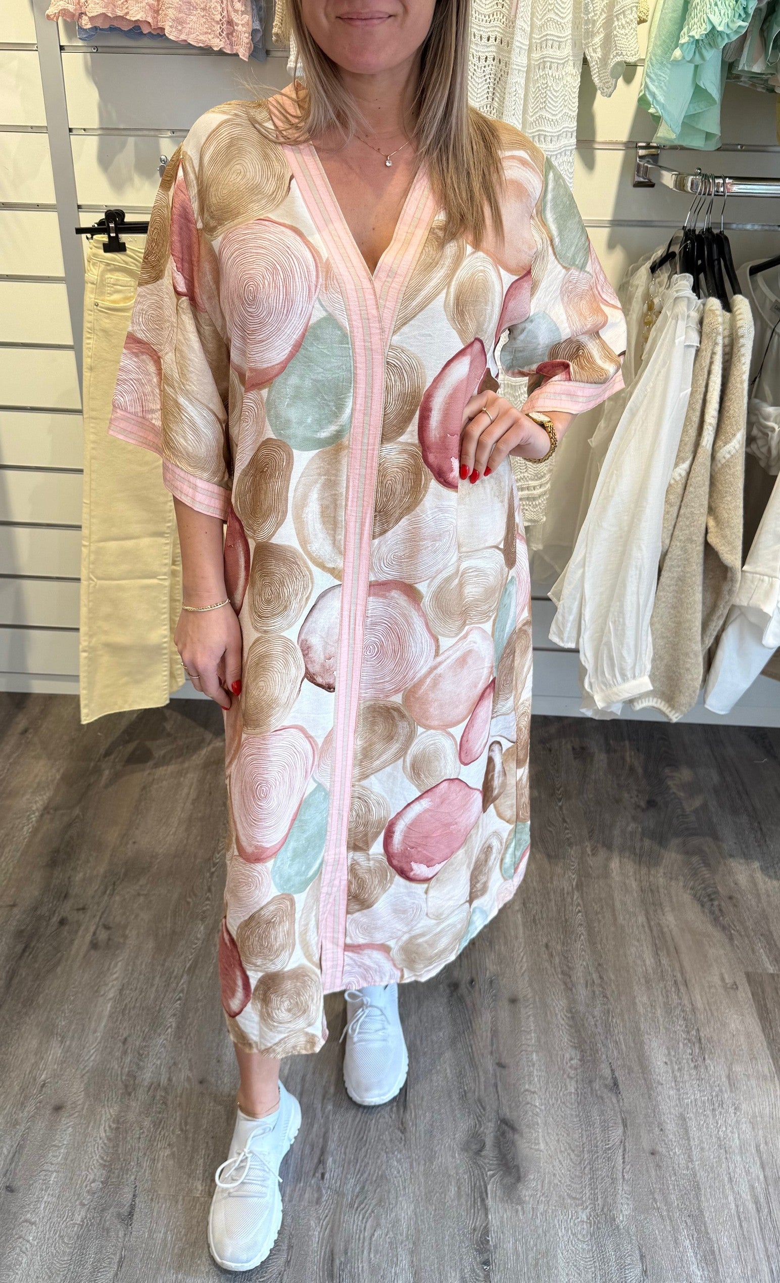 Stefania - Klänning Mönster  Multi